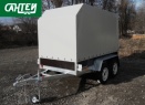 Сантей 750 двухосный 2,47х1,22м. с высоким тентом