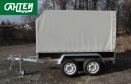 Сантей 750 двухосный 2,47х1,22м. с высоким тентом